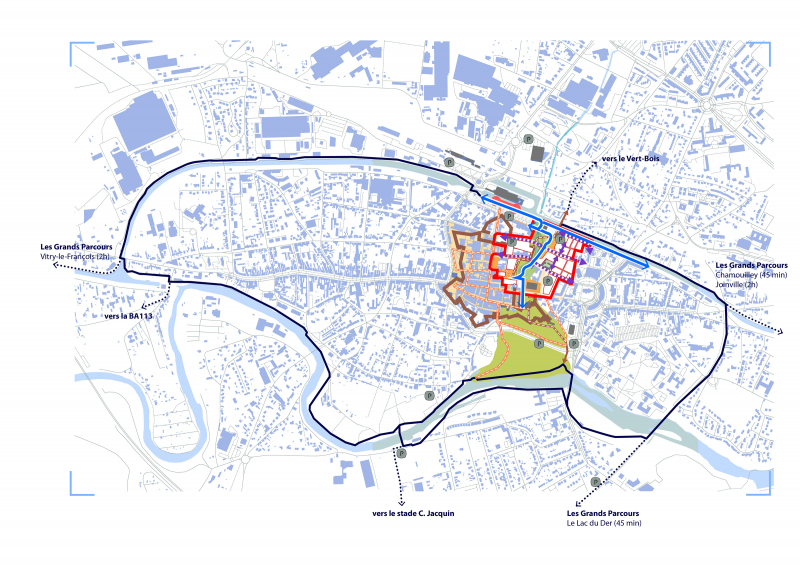 Illustration - Plan stratégique de la Grande Boucle de l’eau ©Ochestra Design Studio