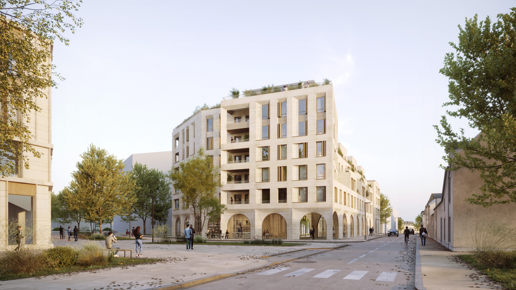 Illustration -  lot 4 de la ZAC des Carmes à Orléans