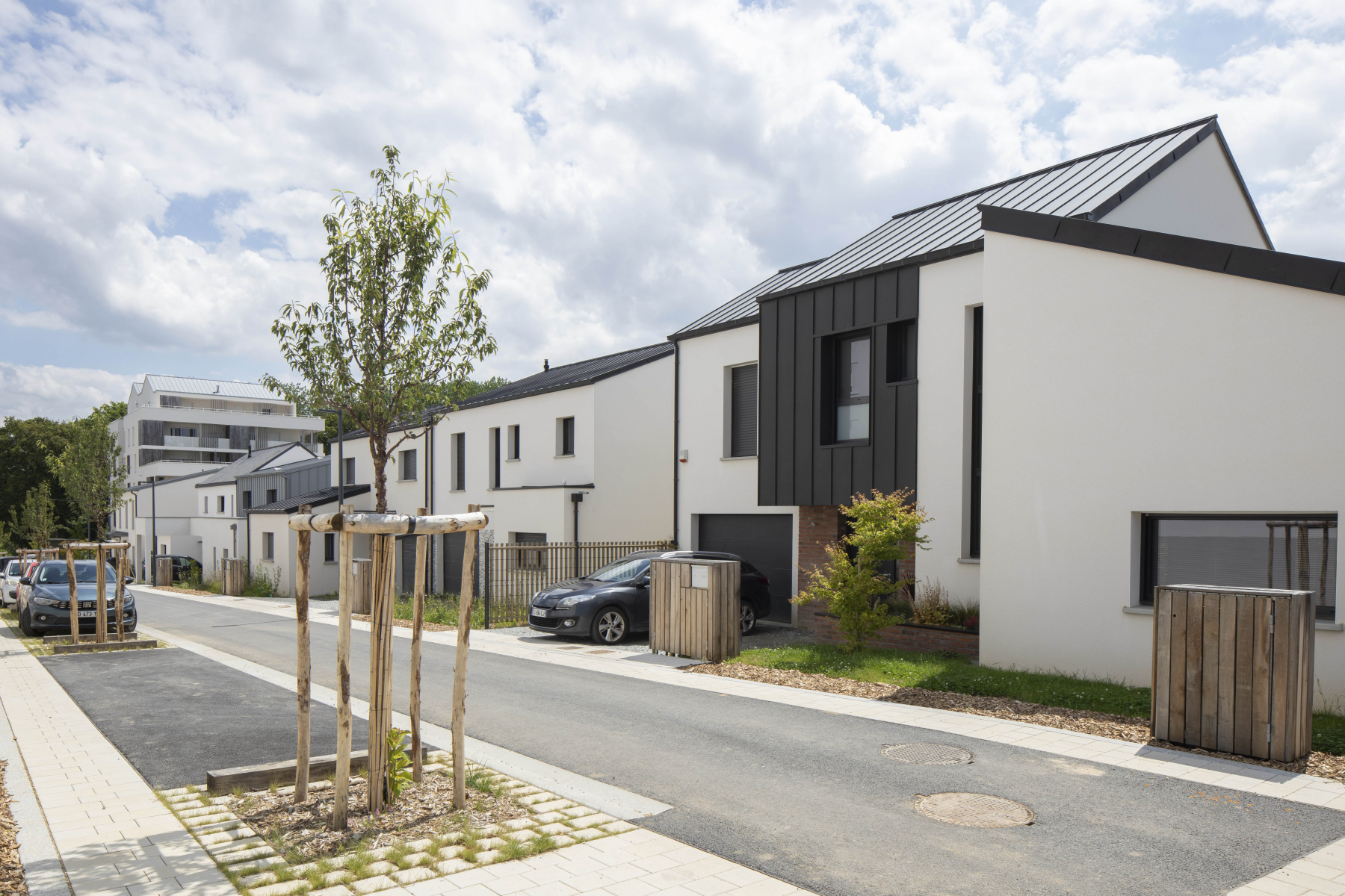 Illustration - La venelle du Teil, en juin 2024