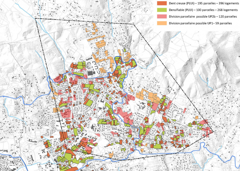 Illustration - Potentiel de densification